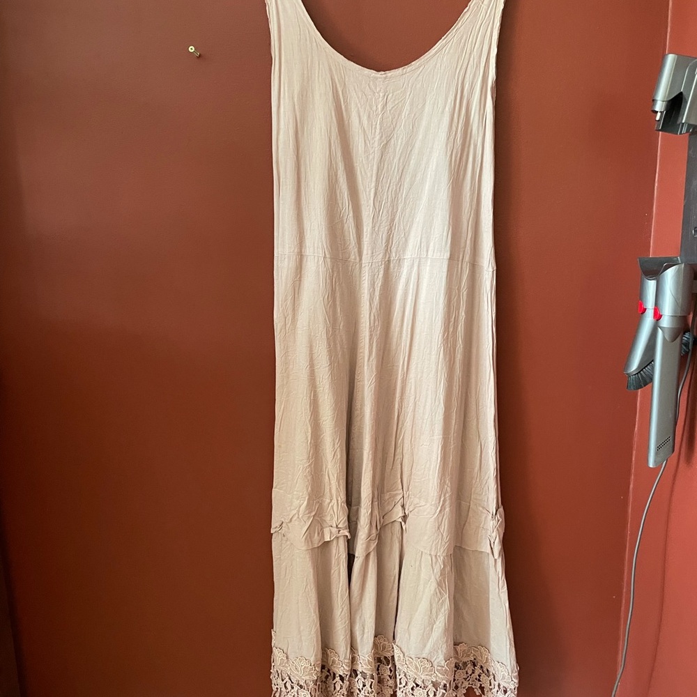 Ewa i Walla dusty pink SlipDress in XS